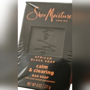 Shea Moisture African Black Soap Calm & Clearing Bars 6 Pack